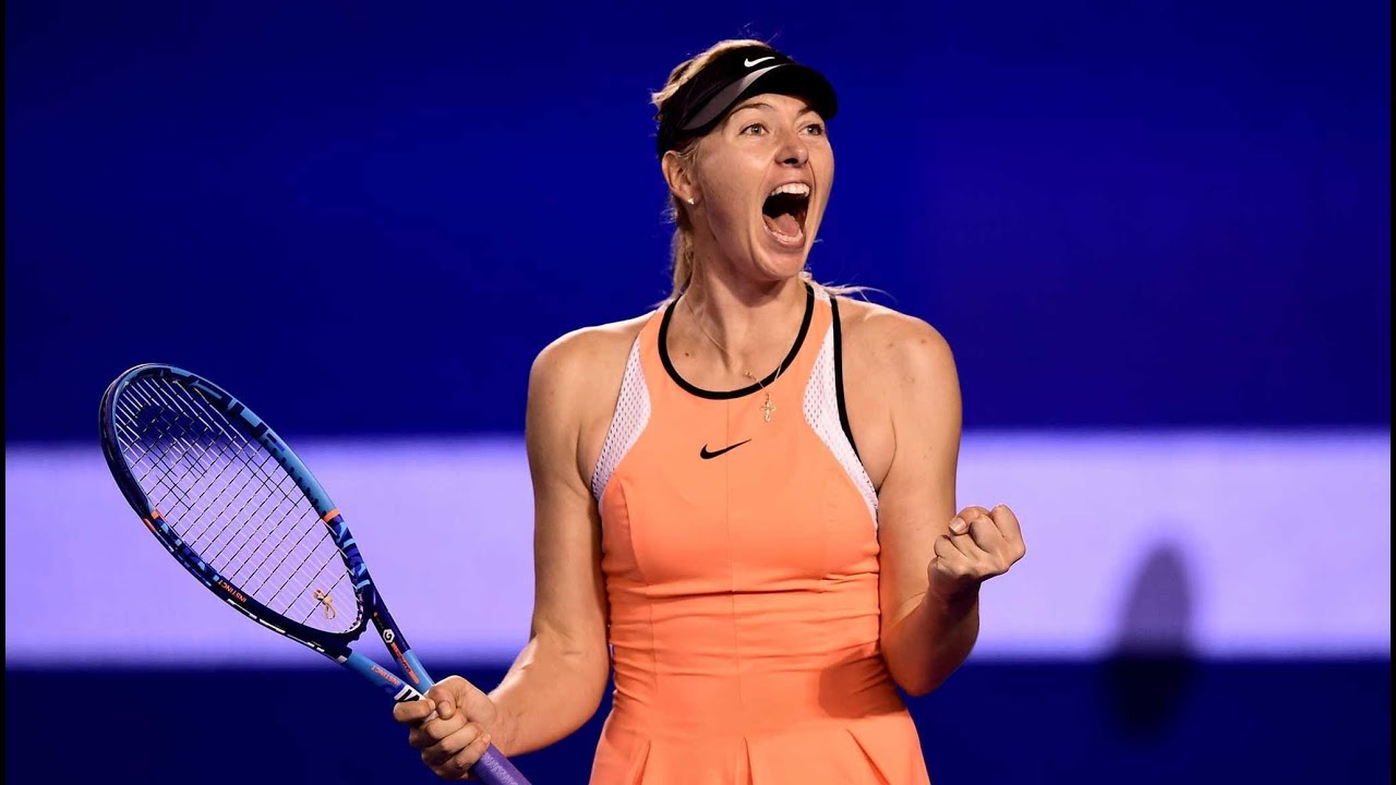 Sharapova vs Bencic ● 2016 AO (R4) Highlights