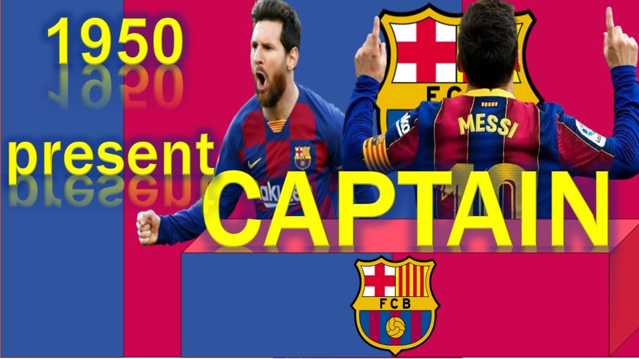 List of Barcelona captains from 1950 until now