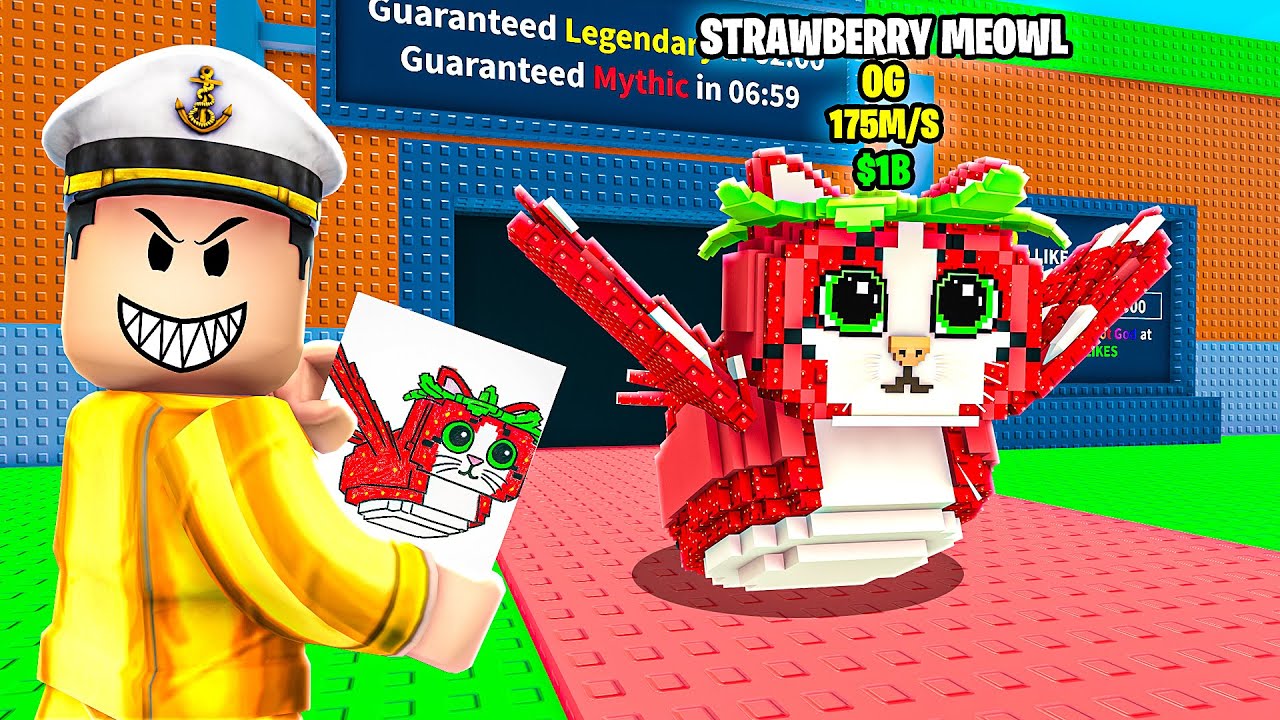 ✏️TODO LO QUE DIBUJES COBRA VIDA!🦉 🍓(Steal a Brainrot)