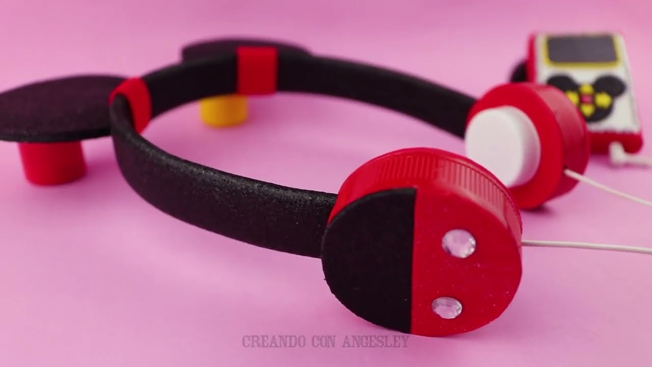 Cómo hacer un auricular de juguete con una botella de refresco 🎧 Fácil de hacer con reciclaje