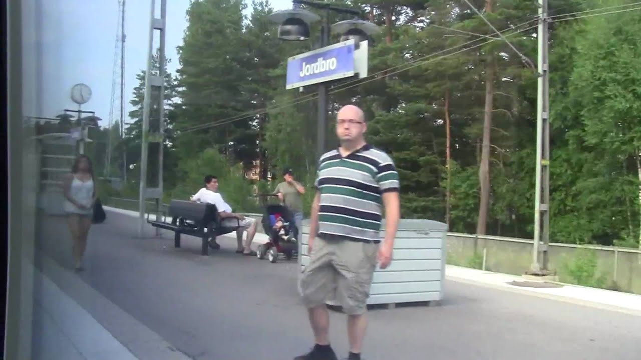 X60 Commuter train From Västerhaninge to Handen