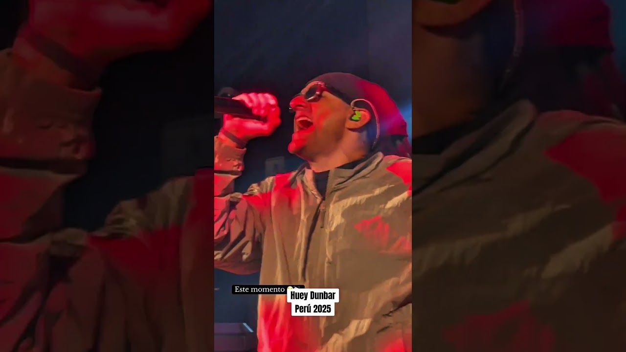 VOZ EN VIVO HUEY DUNBAR PERU 2025 MUSICA DLG LA VOZ HUEY DUNBAR LA QUIERO A MORIR SALSA MIX NO MORIR