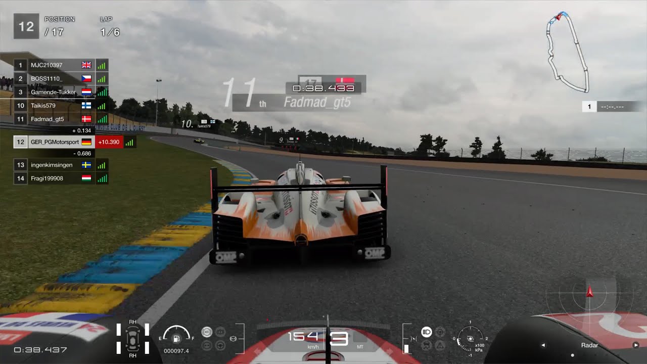 Gran Turismo™SPORT | Daily Race C | Le Mans | Peugeot 908 HDi | Onboard