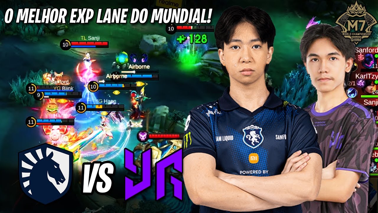 MELHOR EXP DO MUNDO DANDO AULAS NO M7 | TEAM LIQUID PH vs YANGON GALACTICOS - M7 World Championship