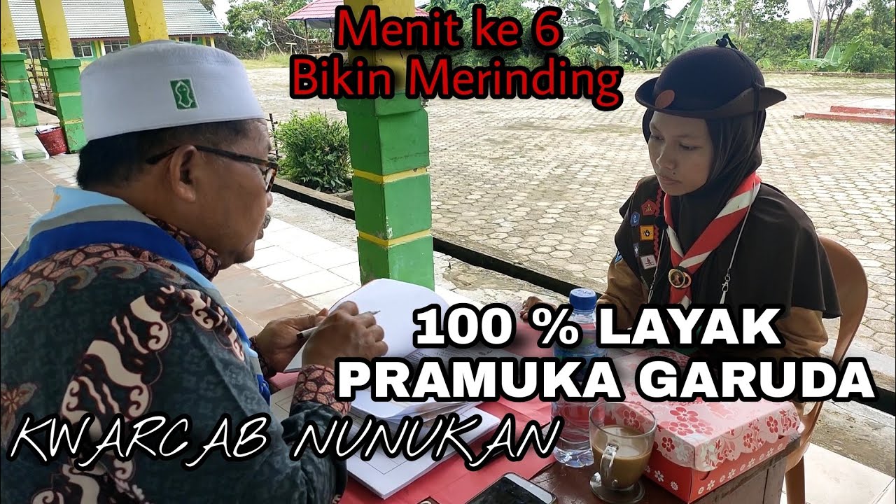 UJIAN CALON PRAMUKA GARUDA PENGGALANG, PERTAMA DI PULAU SEBATIK