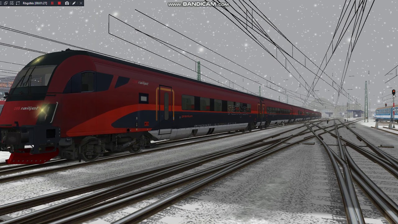64. Railjet EuroCity (Budapest-Keleti - Wien Hbf)