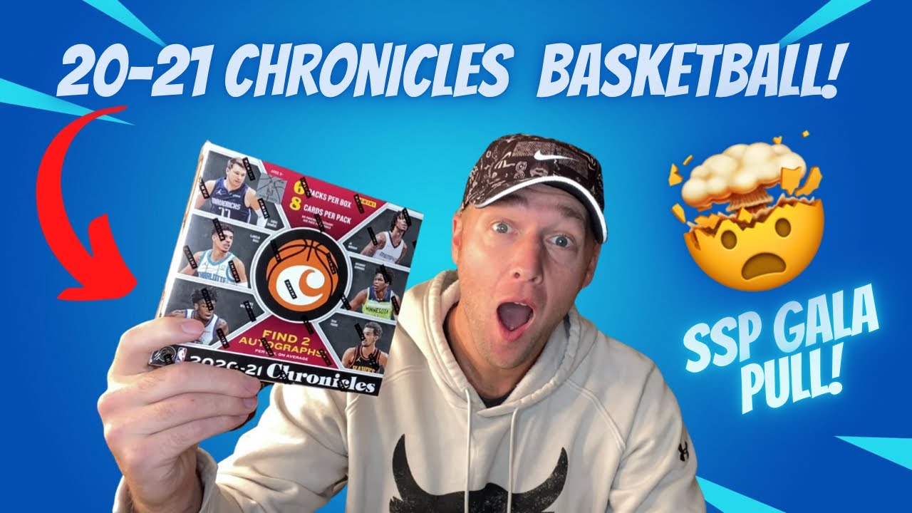 2020-21 Chronicles Basketball Hobby Box! HUGE SSP GALA PULL!