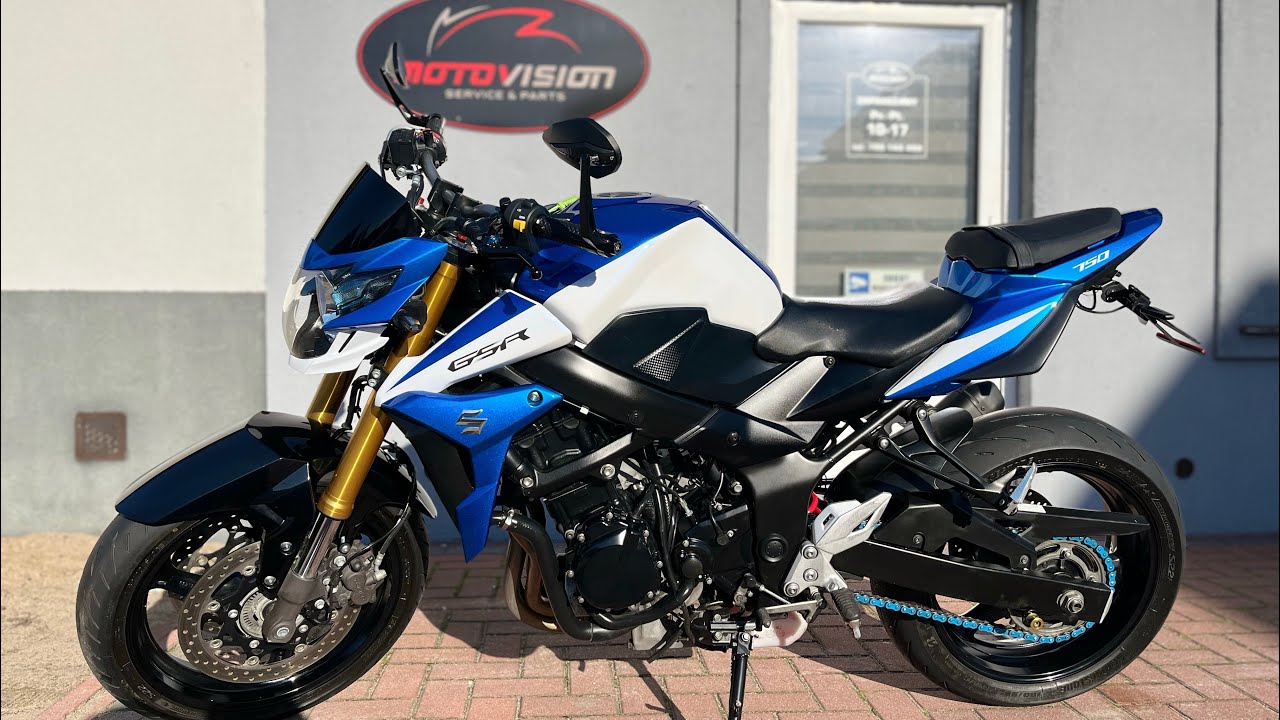SUZUKI GSR 750 walkaround 
