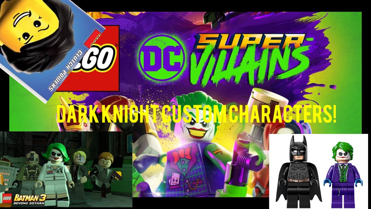 Lego Dc Supervillains Batman Dark Knight Trilogy Custom Showcase!