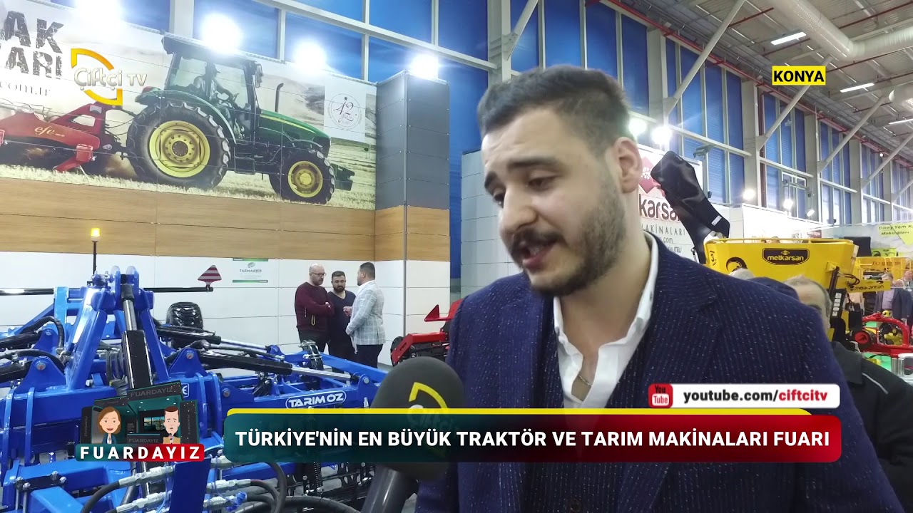 Konya Tarım Fuarı 2019 / TARIM&Ouml;Z TARIM MAKİNALARI - &Ccedil;ift&ccedil;i TV