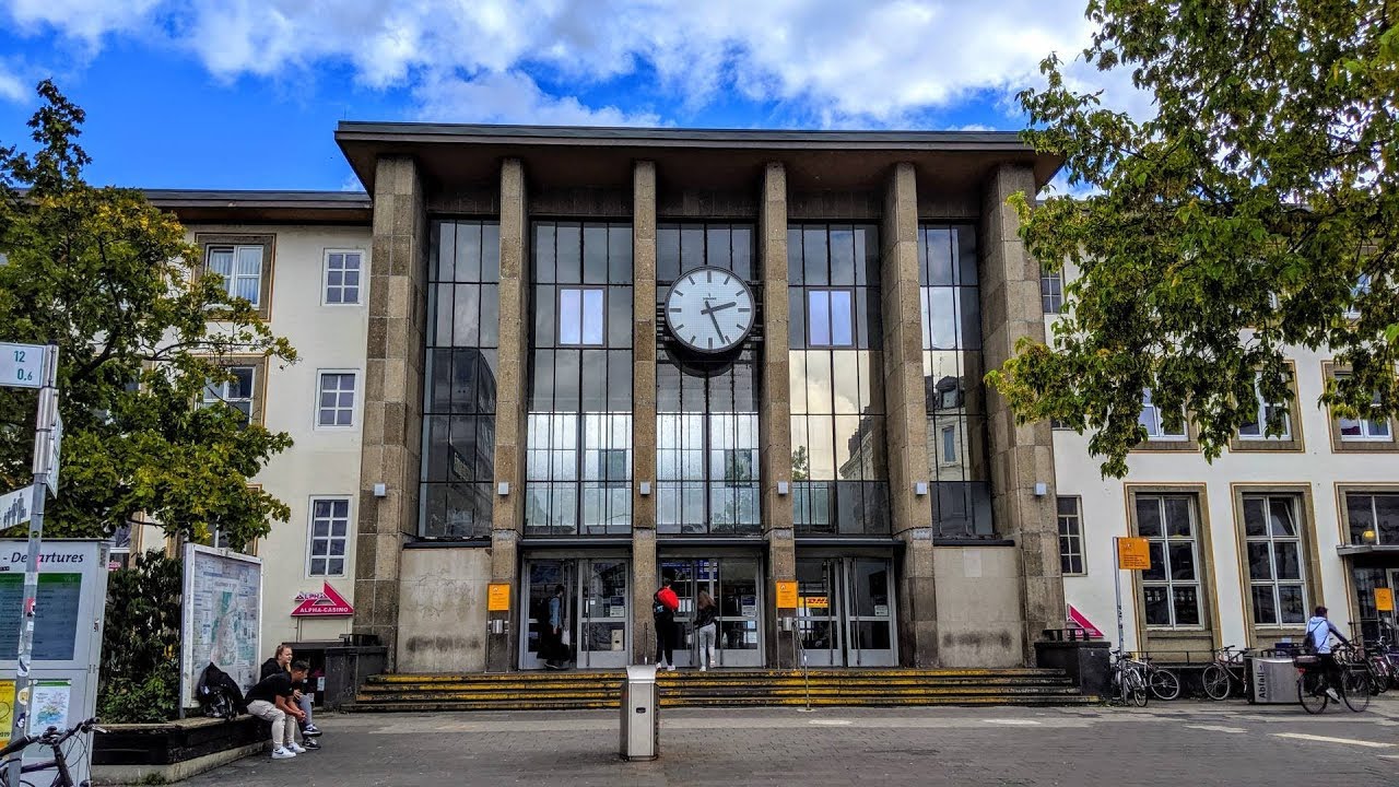 Trier Central Train Station - Trier Hauptbahnhof in Trier, Germany
