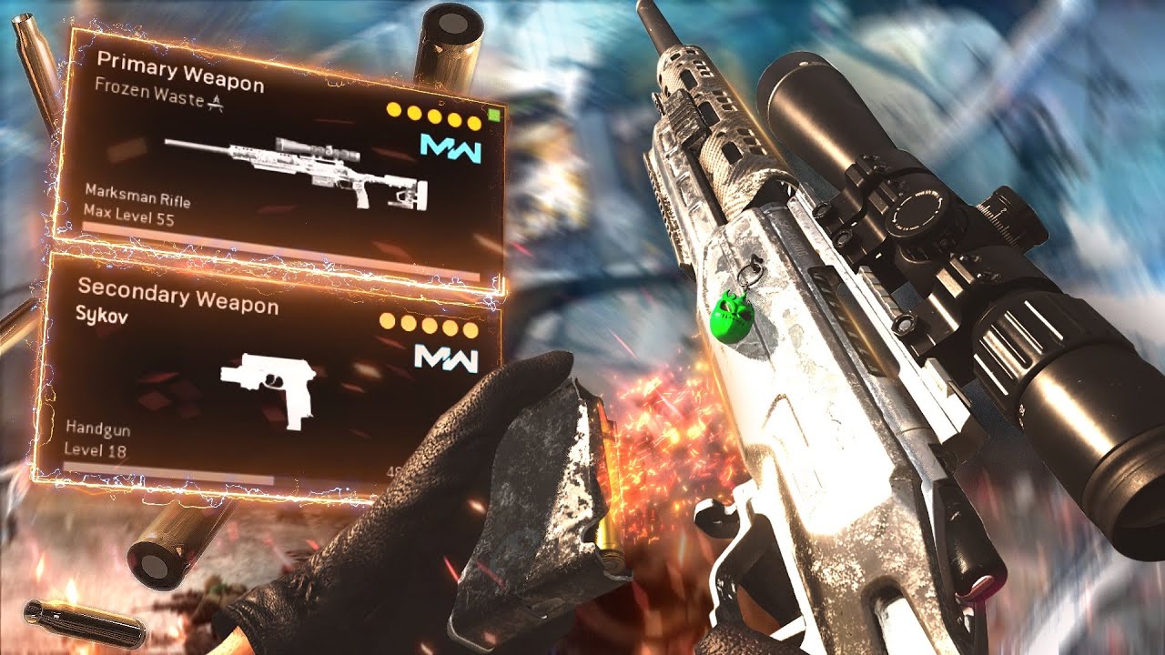 new SPR SNIPER with SYKOV PISTOL is CRAZY in Warzone (OVERPOWERED!!!)