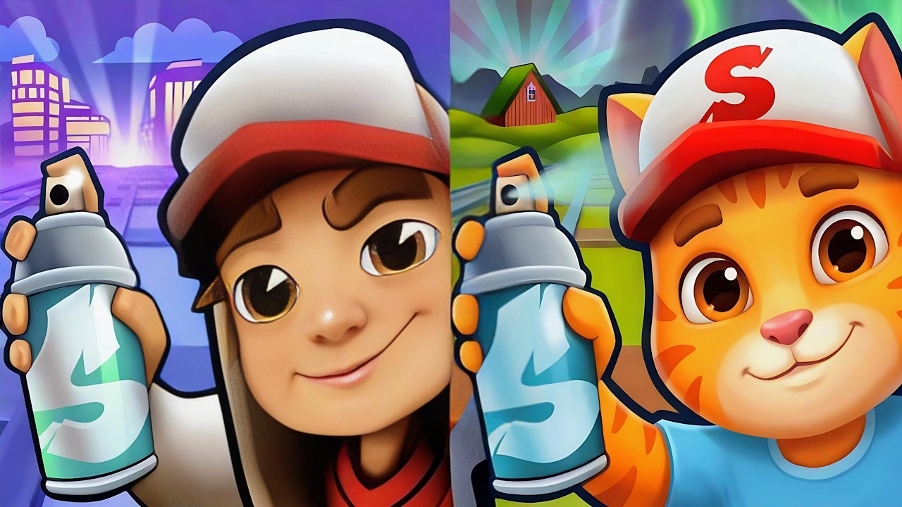 Running Pet Dec Rooms 🆚 Subway Surfers Games Comparison 