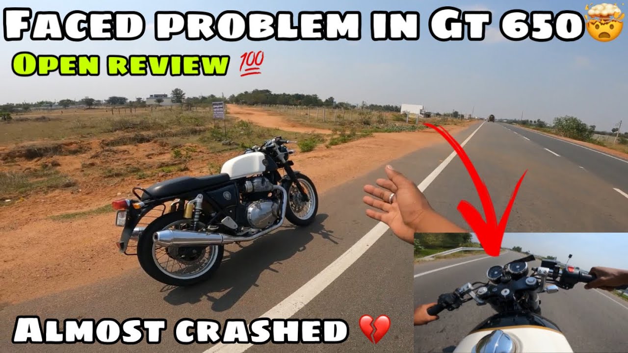 GT650 wobbling issue|170+top end🥵|Almost crashed💔|Open review|Tamil|