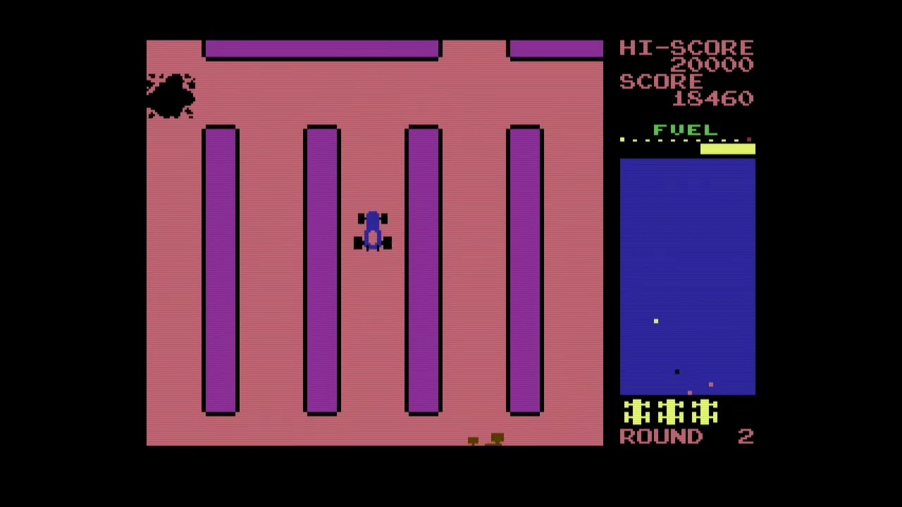 (C64) New Rally-X 64 Preview
