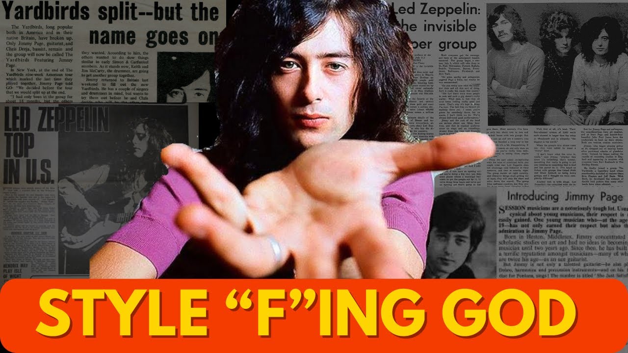 Jimmy Page’s Most ICONIC Styles Through the Years - Not Just A Guitar God but also a Style God