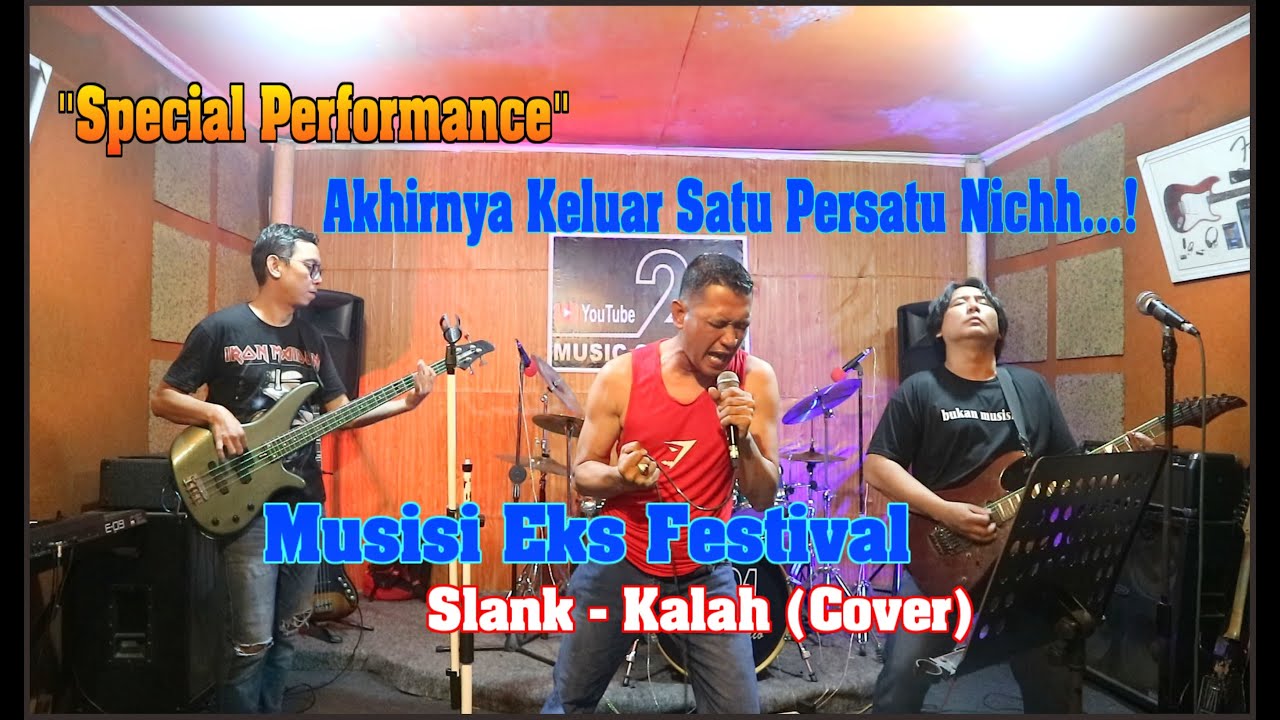 21 Live Jamming!! Slank - Kalah (Cover) By Musisi Eks Festival Karawang!! use 🎧.