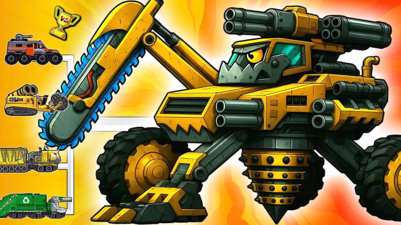 DRILLMASTER MK-905 Rises&hellip; The Sawblade Excavator of Doom!