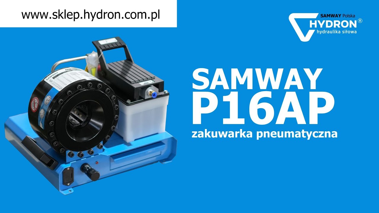 SAMWAY P16AP zakuwarka pneumatyczna jak używać ?
