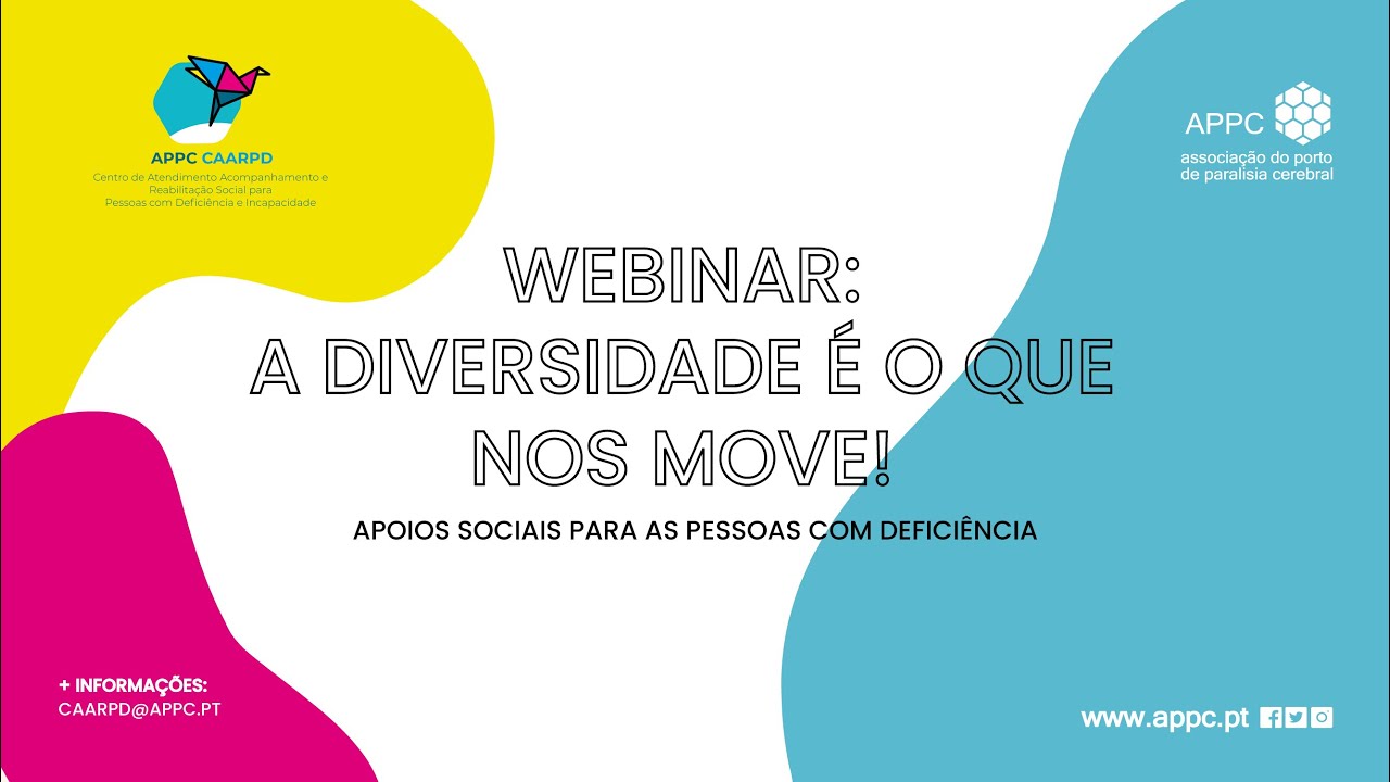 WEBINAR | Apoios Sociais para as Pessoas com Deficiência