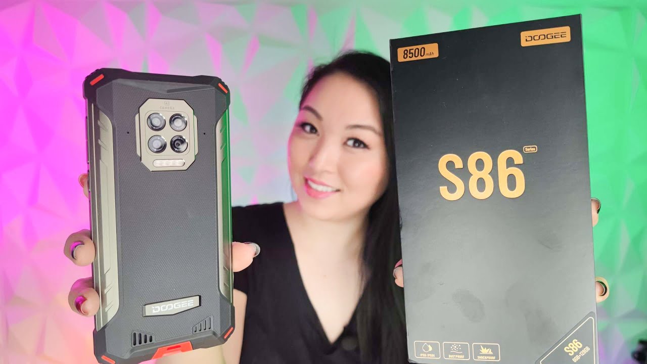 Doogee S86 novo celular bruto com bateria gigante!!!