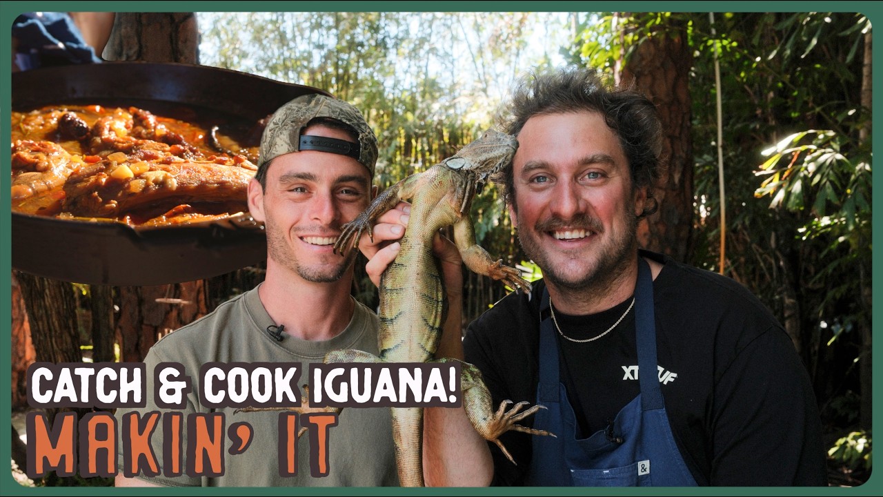 Brad Cooks the Chicken of the Trees...IGUANA! | Makin' It! | Brad Leone