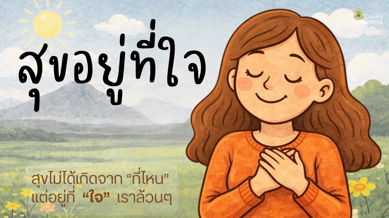 ความสุขไม่ได้อยู่ที่ไหน… แต่อยู่ที่ใจคุณเอง I วิธีฝึกใจให้พอ