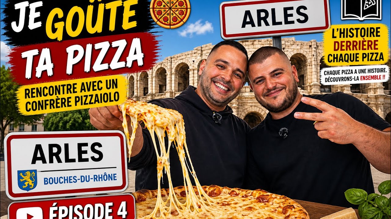 Je goûte sa pizza épisode 4 à Arles 
