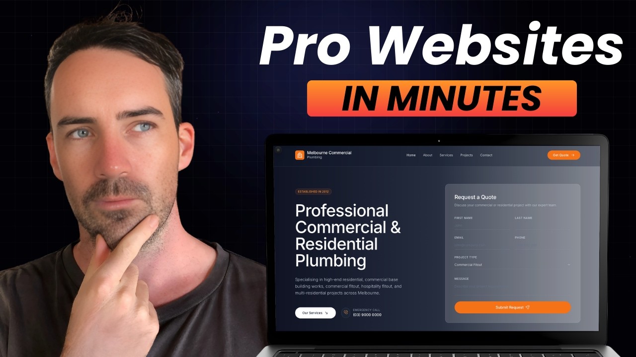 Build a Designer Website in 3 Minutes With AI