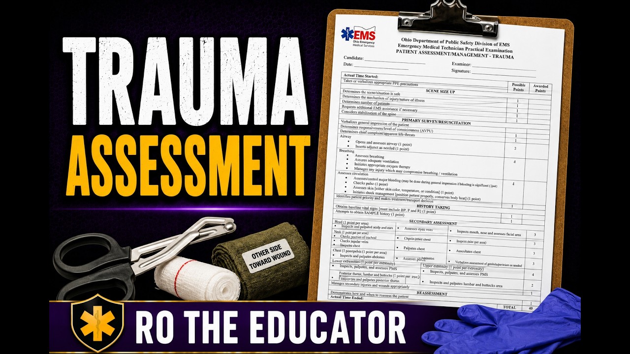 Trauma Assessment: Step-By-Step Breakdown for EMT Students