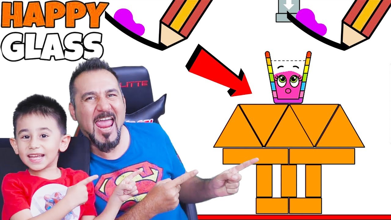 MUTLU BARDAKLAR JENGA CHALLENGE! | HAPPY GLASS OYNUYORUZ