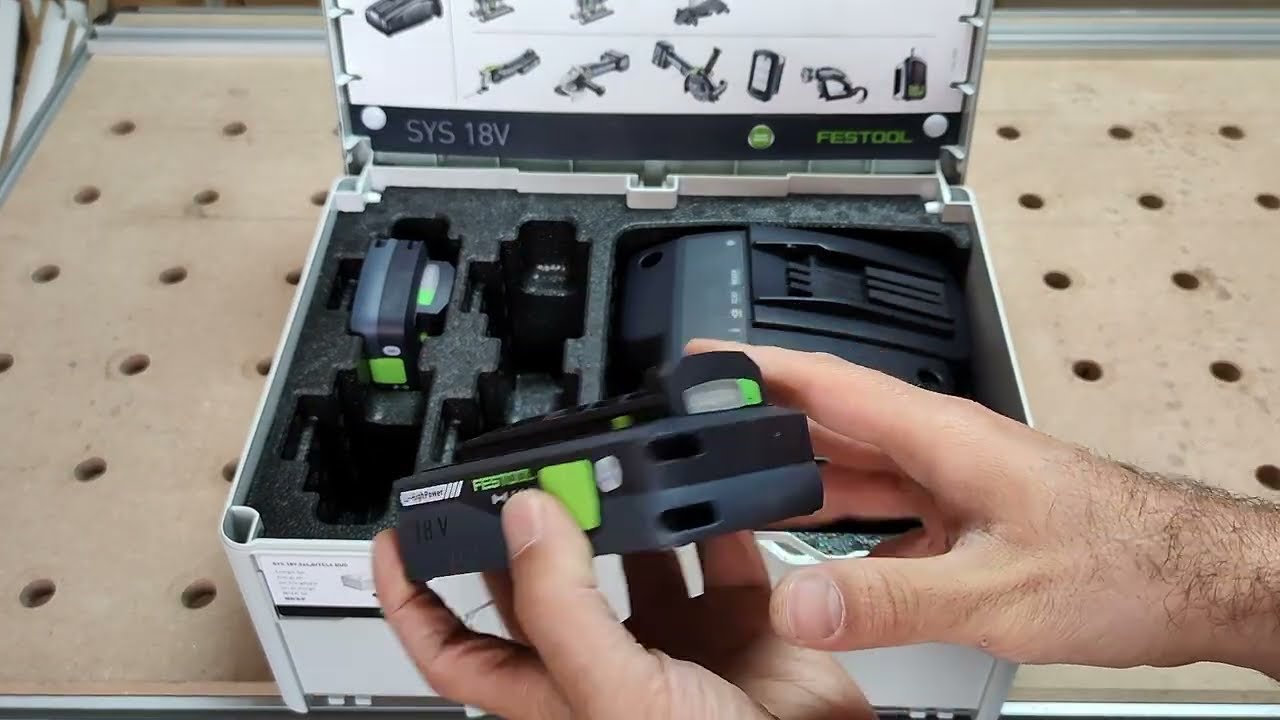 🔋 Unboxing & Review: Festool 577109 Energy Set SYS 18V 2x4,0/TCL 6 DUO