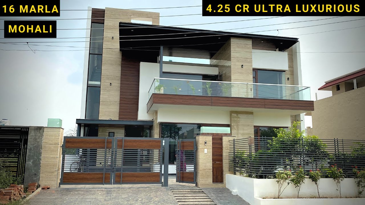 430 Gajj ultra luxurious 6 BHK villa | 16 Marla Mohali for sale | MODERN DESIGN