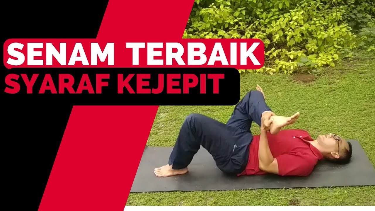 Senam syaraf kejepit di pinggang (sciatica)