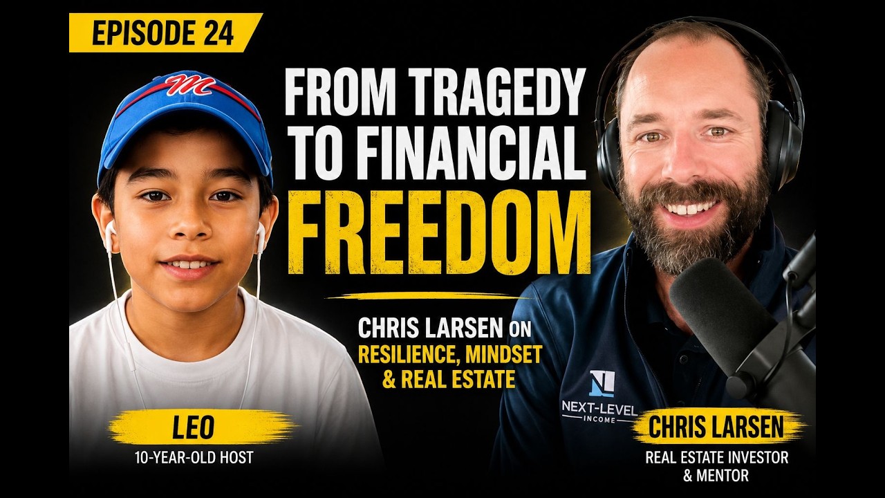 Ep: 23. From Tragedy to Financial Freedom | Chris Larsen on Resilience, Mindset & Real Estate