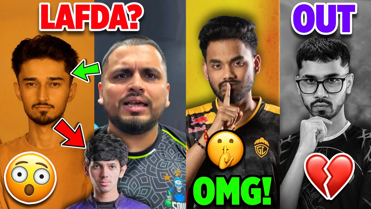 LAFDA🚨 Full STORY - Jelly vs S8UL Sid & Soul Nakul 😱 Godlike Manya Comeback, Saumraj OUT, BGMI!