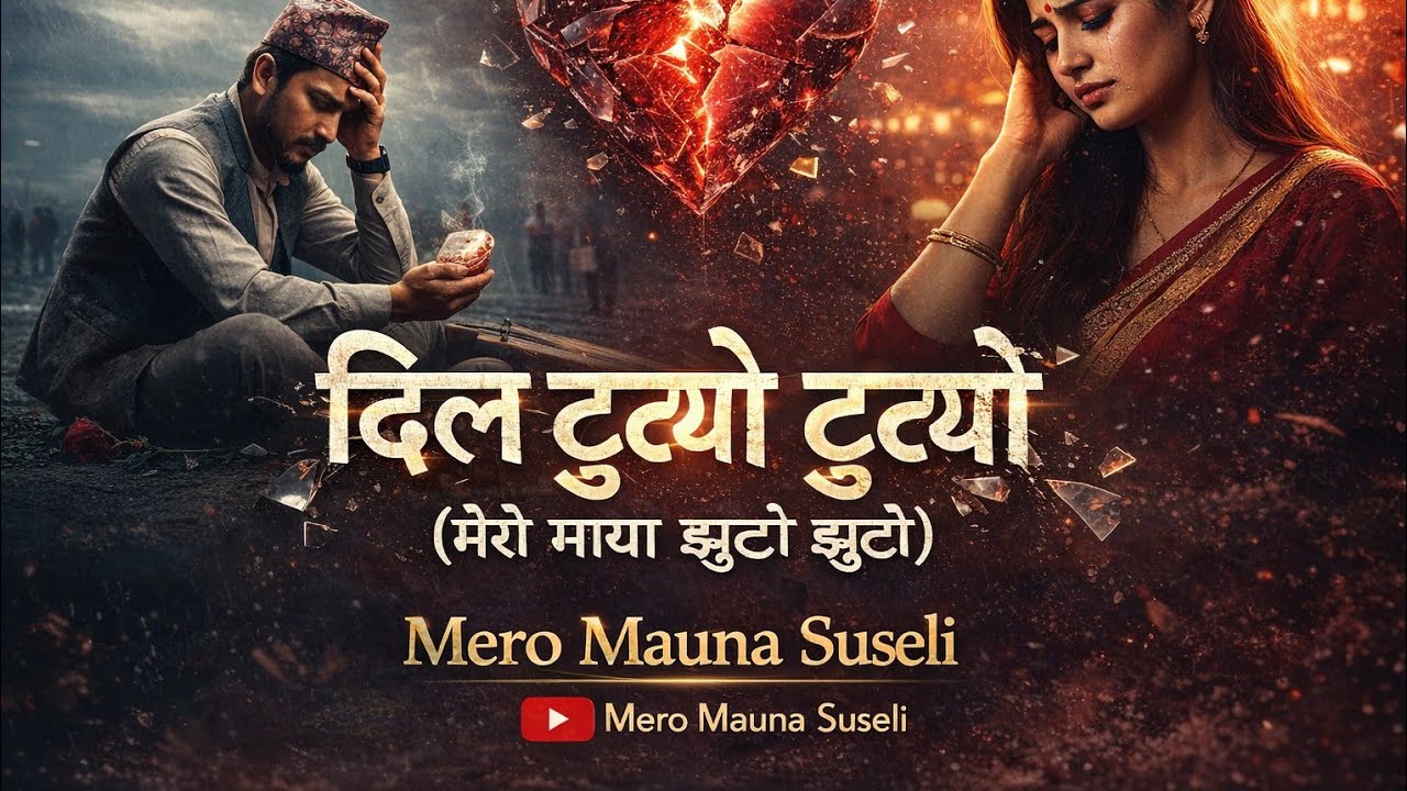 दिल टुट्यो टुट्यो - Dil Tutyo Tutyo | New Nepali Cinematic Song 2026 | Mero Mauna Suseli