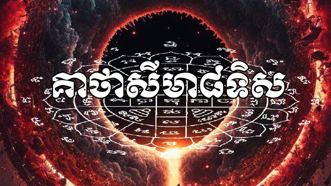 មន្តអាគម [សីមា៨ទិស] ៙ មានអនុភាពខាងការពារទិសទាំង៨ - អទិទេព ផ្លូវងងឹត