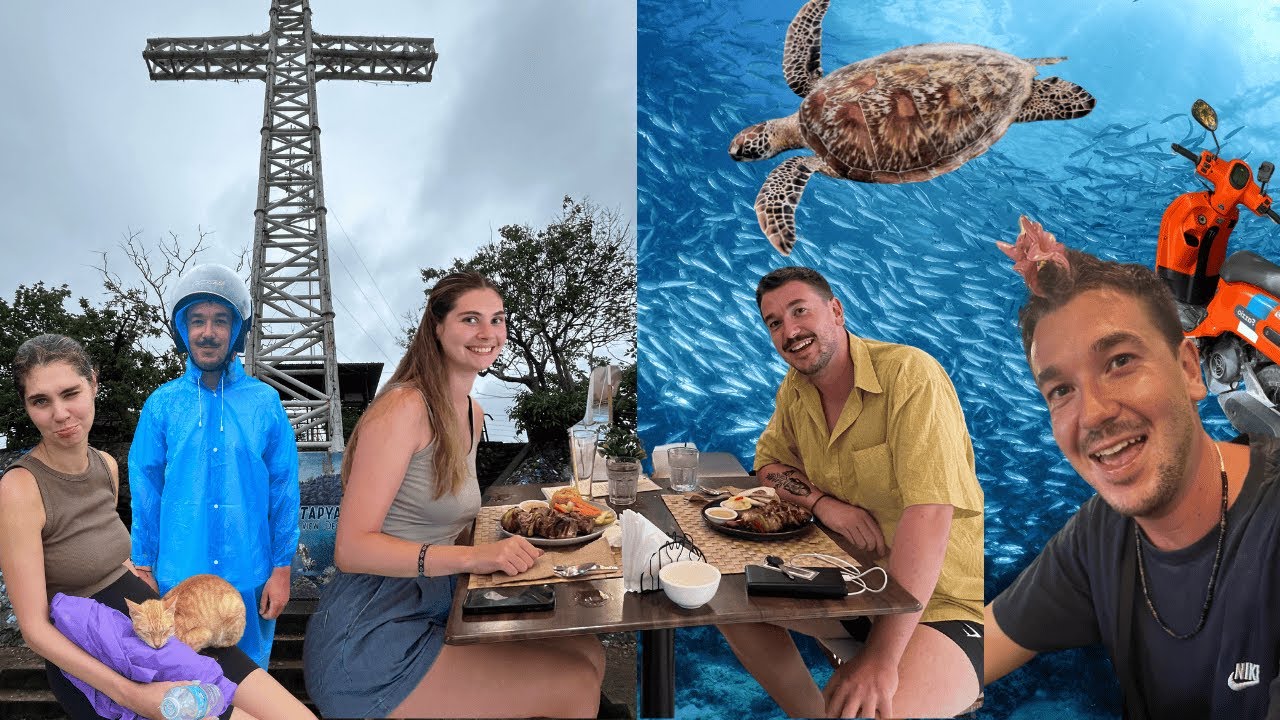 From Rain in Coron to Sunshine & Sea Turtles in Moalboal! 🐢☀️