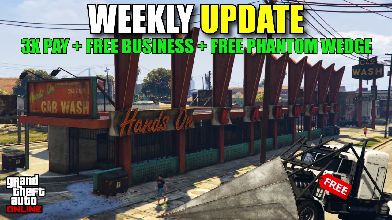 FREE Business, FREE Phantom Wedge & 3X Money 💰 GTA Online Weekly Update