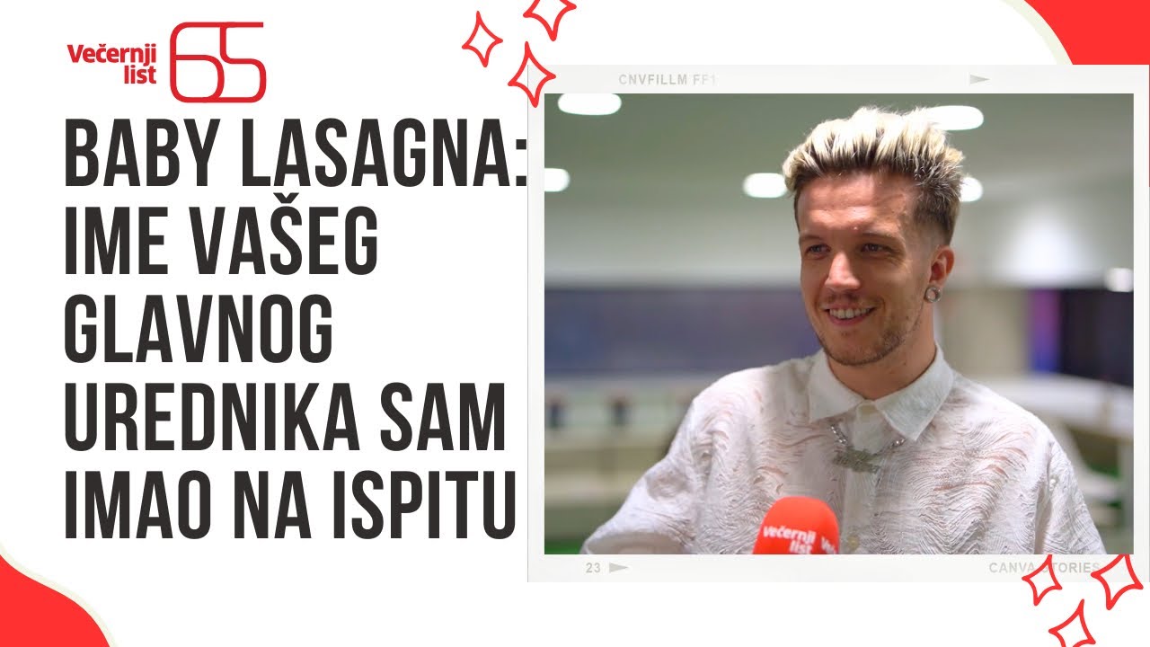 Baby Lasagna na rođendanu Večernjeg lista: 'Ime vašeg glavnog urednika sam imao na ispitu'