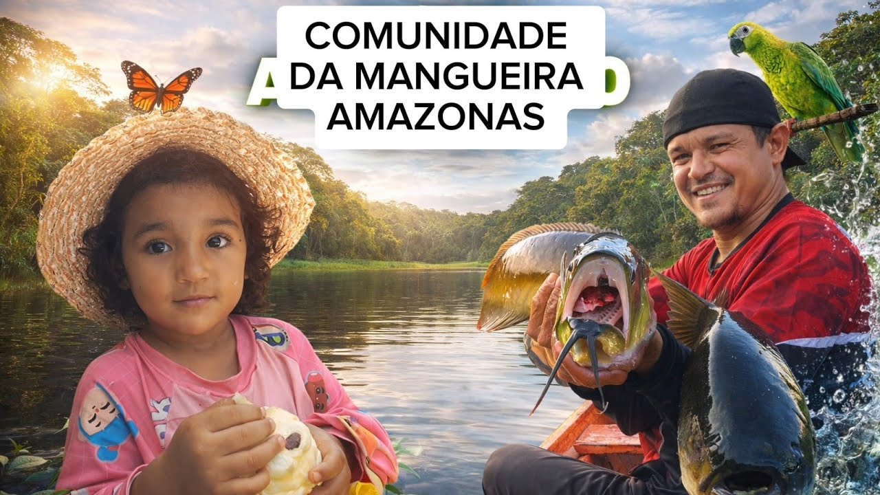 VOLTA DA ESTHER NA PESCA TAMBAQUI NA FLECHA LAGO DO ANZOL 