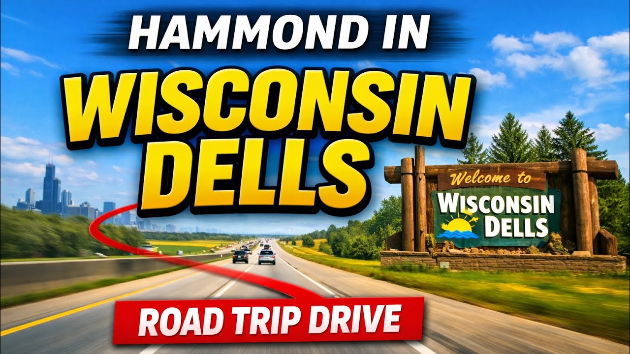 Chicago Area to Wisconsin Dells Drive | Hammond IN to Wisconsin Dells WI