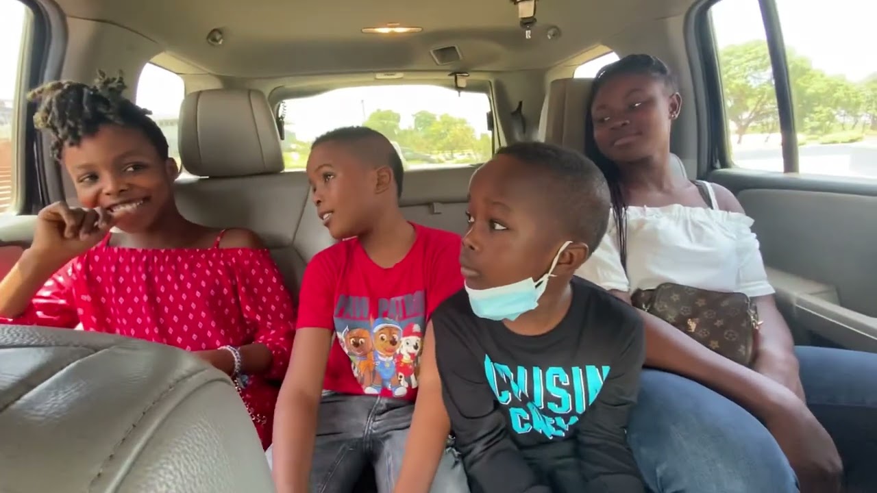 Kwaku Manu And His Adorable Children Chilling At KEMPINSKI 😂 So Excited