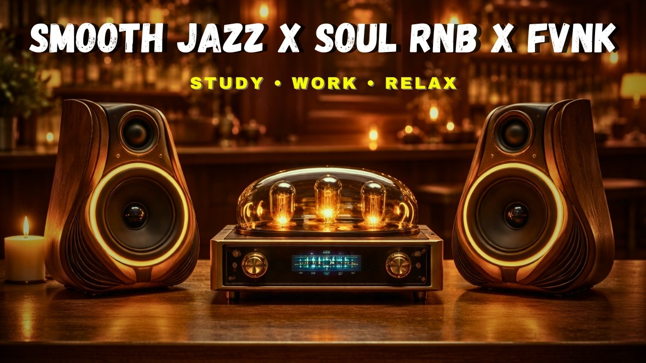 SMOOTH JAZZ & R&B SOULFUL FVNK MIX - Groove for Chill Nights