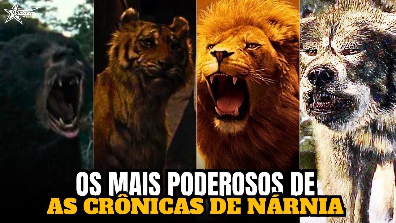 OS ANIMAIS MAIS FORTES DE AS CRONICAS DE NÁRNIA!