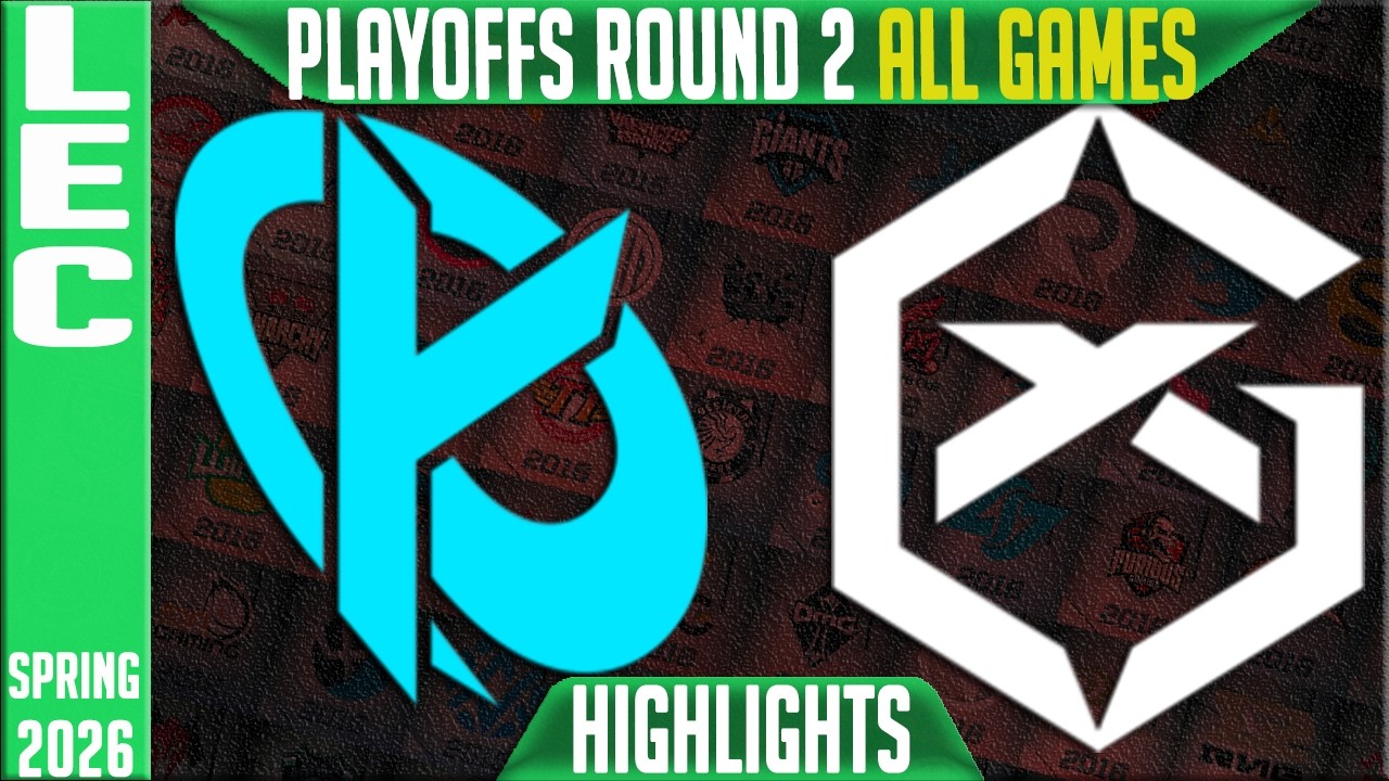 KC vs GX Highlights ALL GAMES | LEC Spring 2026 Playoffs | Karmine Corp vs GiantX