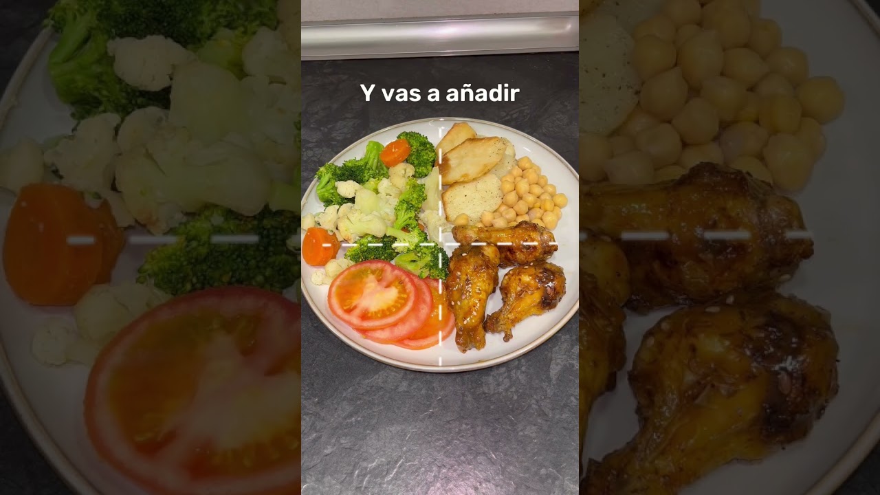 COMER SANO es f&aacute;cil con ESTE m&eacute;todo 🥗 #platosaludable