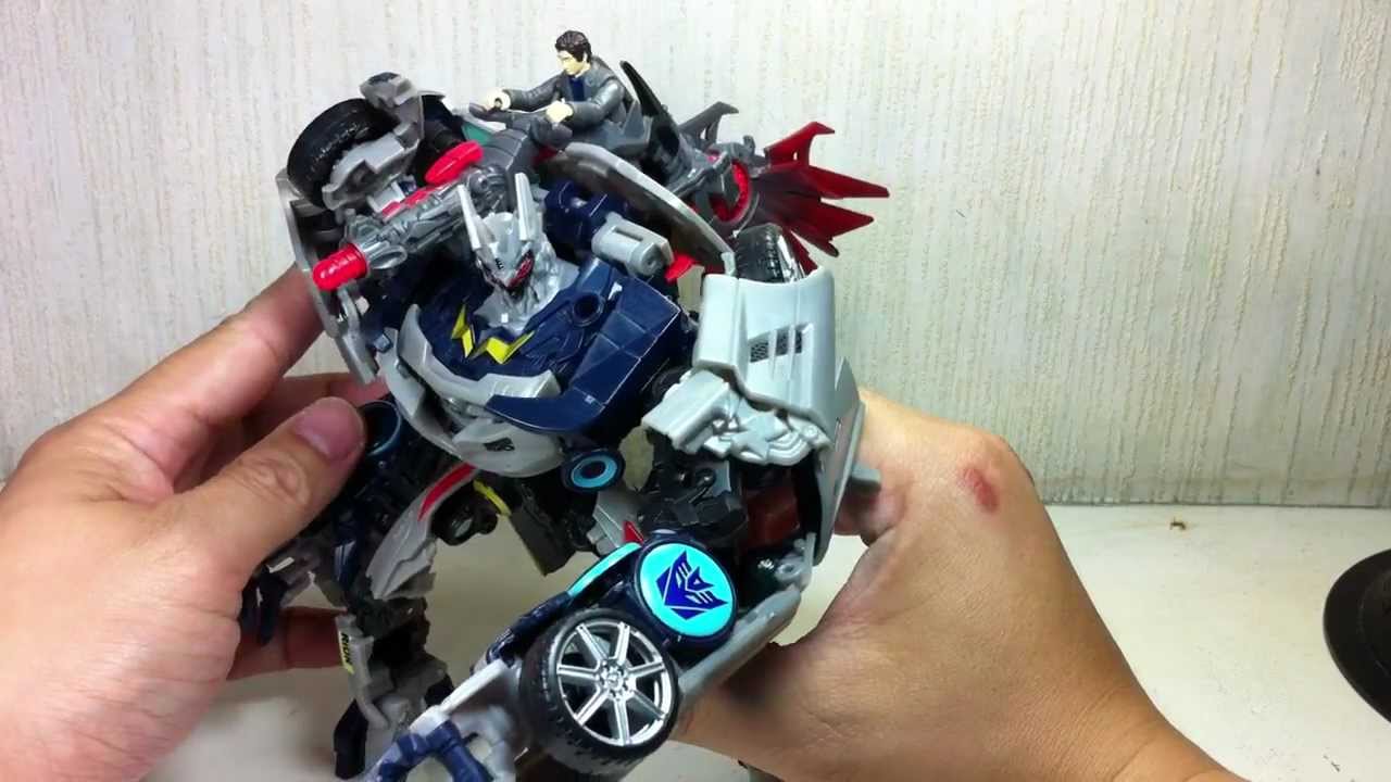 Transformers DOTM Human Alliance Soundwave with Laserbeak & Mr. Gould