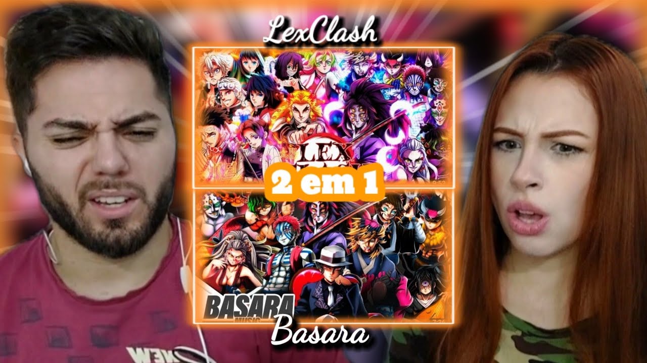 REACT (Demon Slayer) Hashiras x Luas Superiores - LexClash | Luas Superiores - Basara | BG React